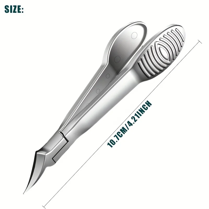 

[Ingrown Toenails] Professional Stainless Steel Ultra Sharp Ingrown Nail ClippersPodiatrist Toe Nail Clippers