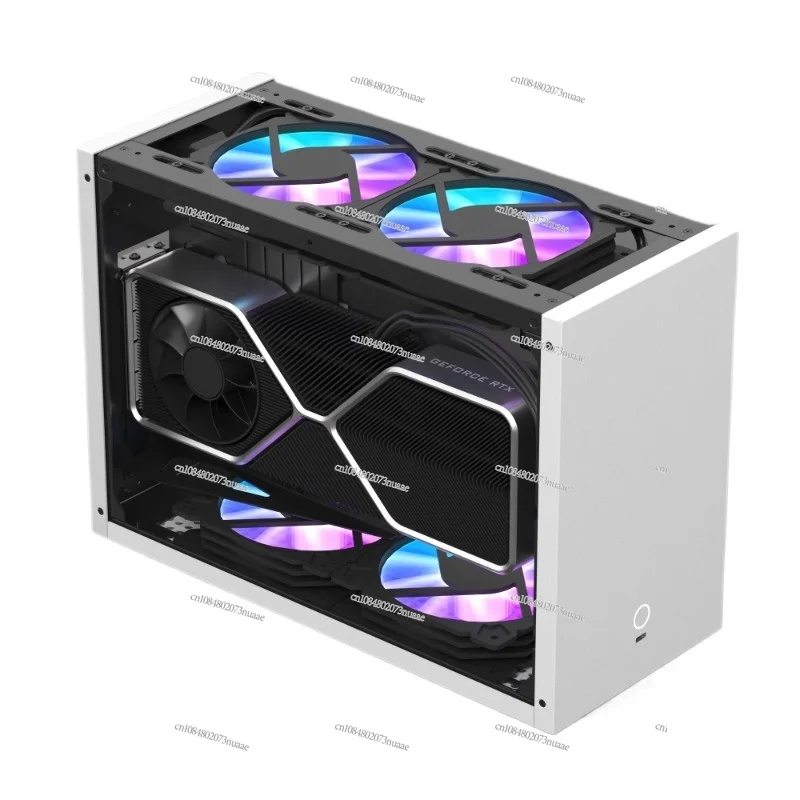 M6p Metal Chassis Corsair PC A4 Sfx Silver Hin Mini 240 Water Cooled Itx Transparent Chassis