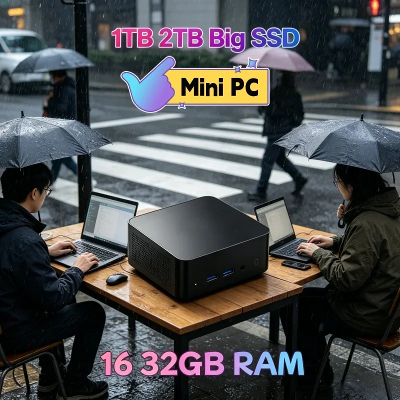 

I9-8950HK Mini Desktop Host Excellent Reaction Speed Elite Grade Mini PC for Home Business Gaming Daily Leisure