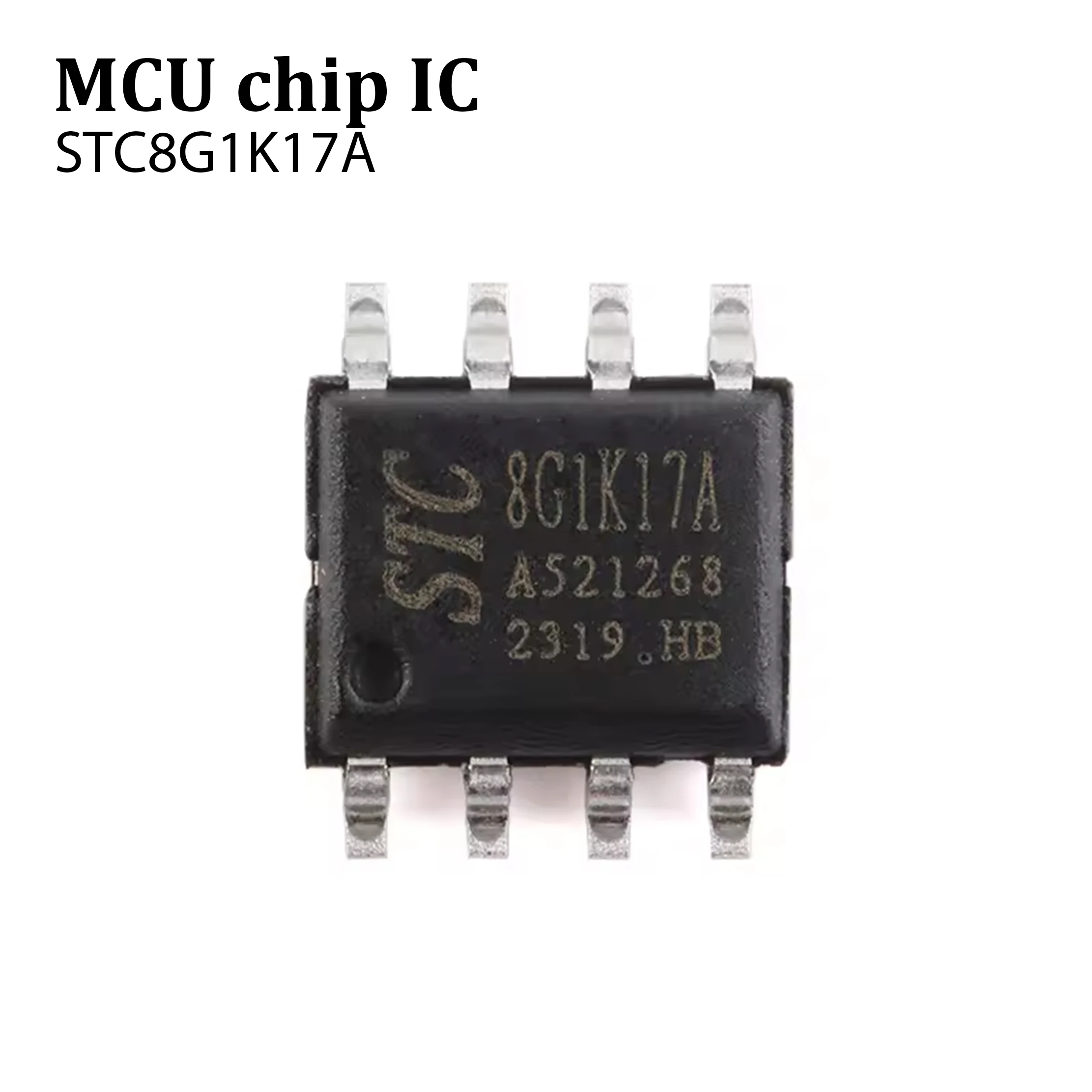 20PCS STC8G1K08-36I-SOP8 Enhanced 1T 8051 Microcontroller MCU Original Stock