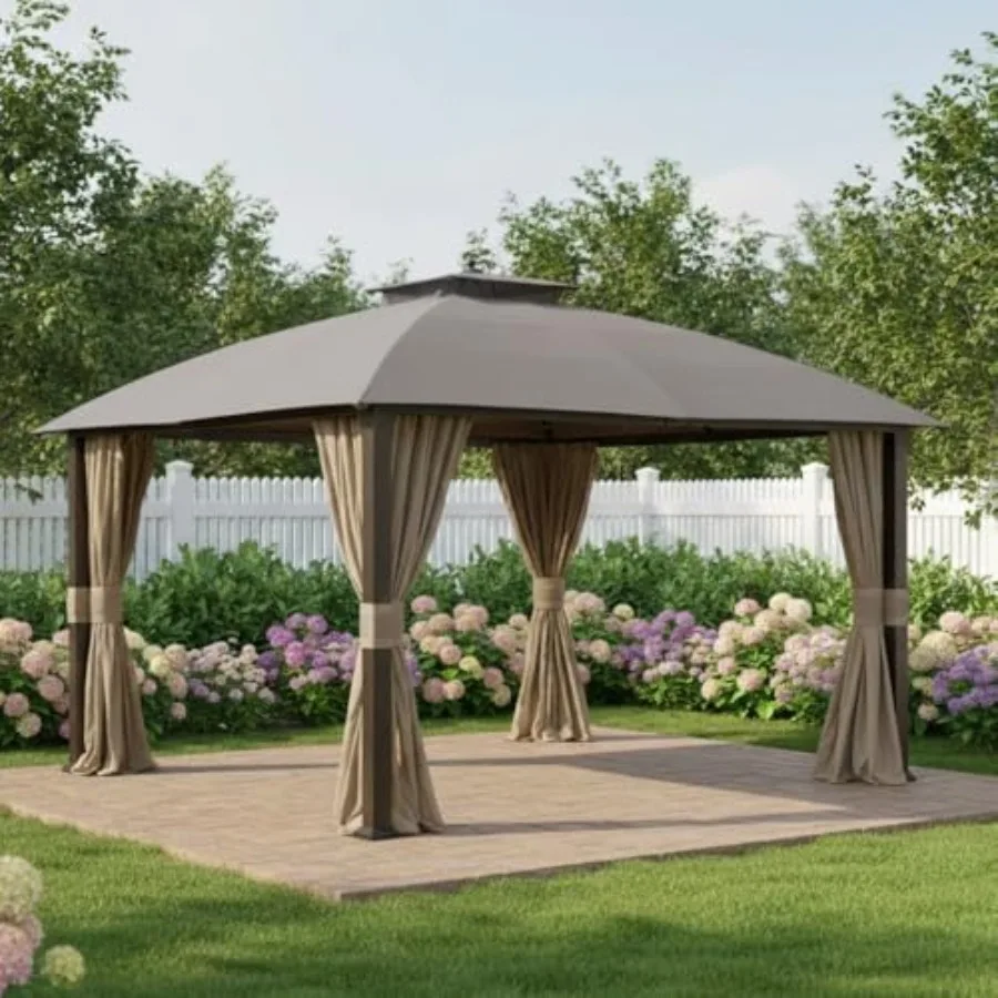 Reinforced RipLock 350 Replacement Canopy Top Cover Compatible with Broyhill Eagle Brooke Ashford 10' x 12' Gazebo Models A1010