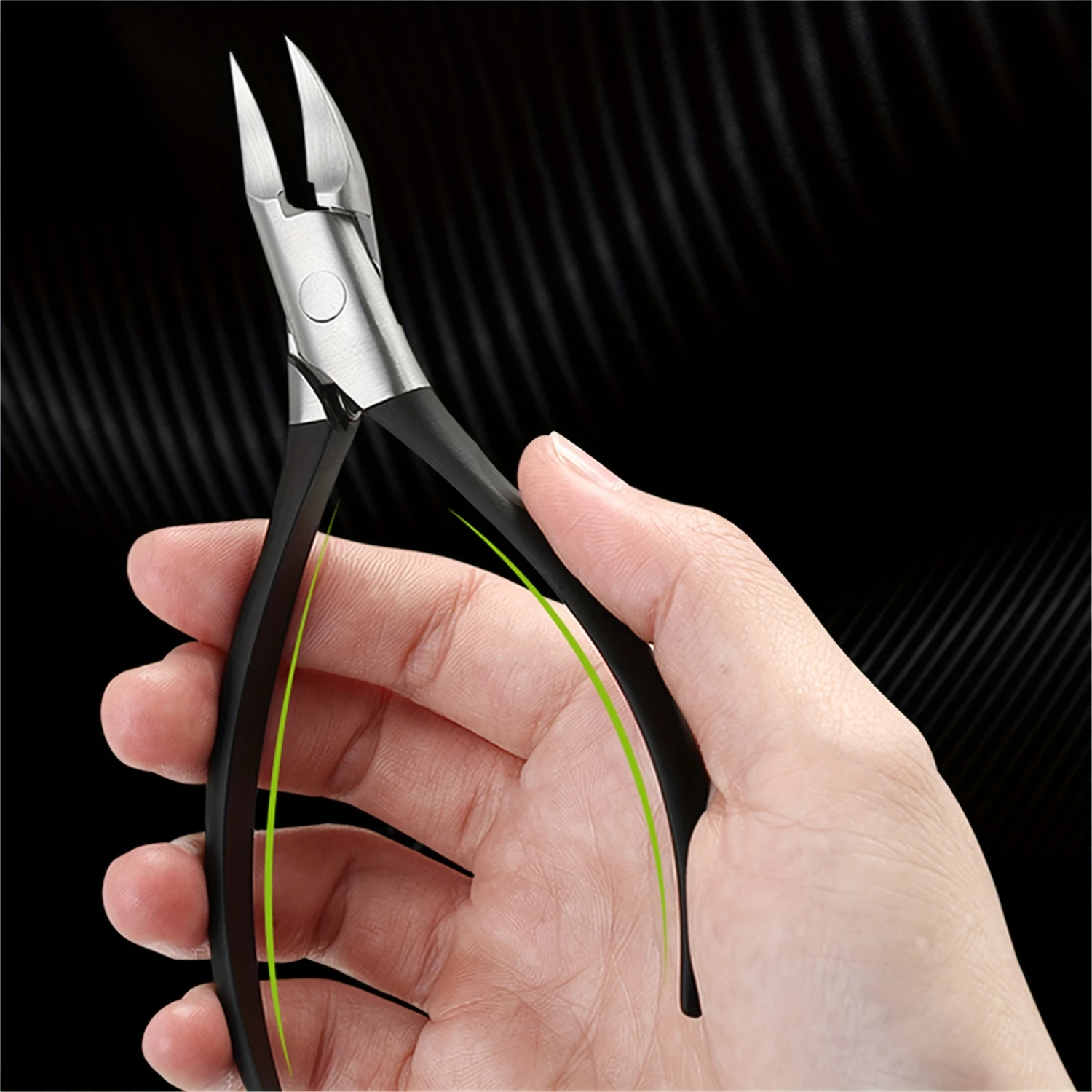 Precision Cuticle Nippers & Toenail Clippers - High-Quality Stainless Steel, Ergonomic, Unscented, Easy-Clean Manicure and Pedic