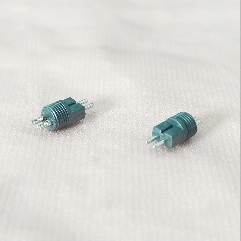 5/10 пар штифтов 0,78 мм, медь, теллурий, позолоченный/родиевым покрытием, LCP, термостабильность 330 ℃   Кабельный разъем для наушников своими руками, вилка 0,78