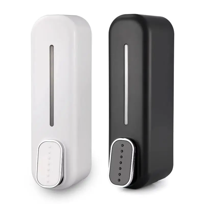Wall Mounted ABS Lotion Soap Dispenser 1Pcs Drop Resistant Pump for Home Kitchen Hotel Commercial Bathroom