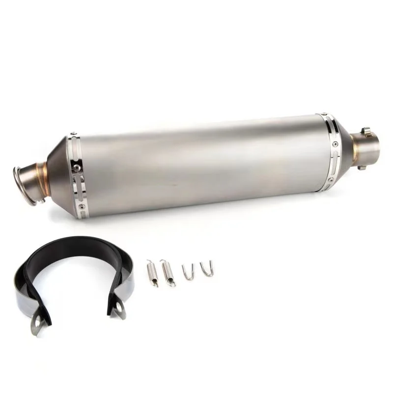 

Universal Motorcycle Muffler Motorcycle Spare Parts Exhaust Pipes & Components Suitable for 600CC 1000CC Z1000 Tmax530 Nmax 51MM