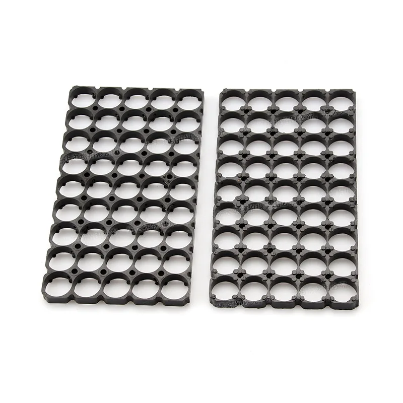 

600pcs/lot MasterFire 5*9 Cell 18650 Battery Spacer Radiating Shell Plastic Heat Holder Bracket Batteries Storage Box Brackets