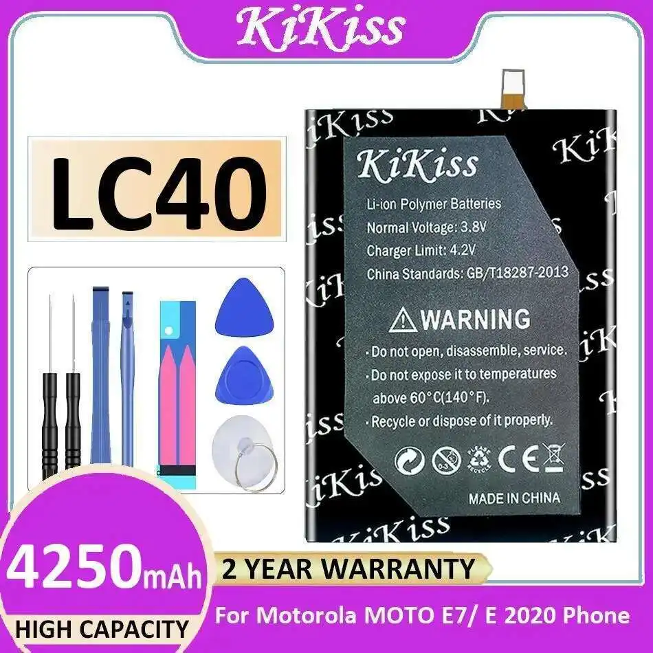 

4250Mah Durable Mobile Phone Battery LC40 For Motorola Moto E7 E 2020 Reliable Power Supply