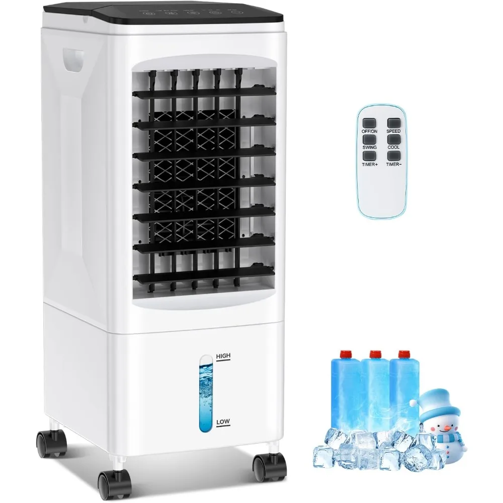 

Portable air conditioner without windows, 3-in-1 air conditioner portable with remote control, 1-7H timer, 3 wind speeds