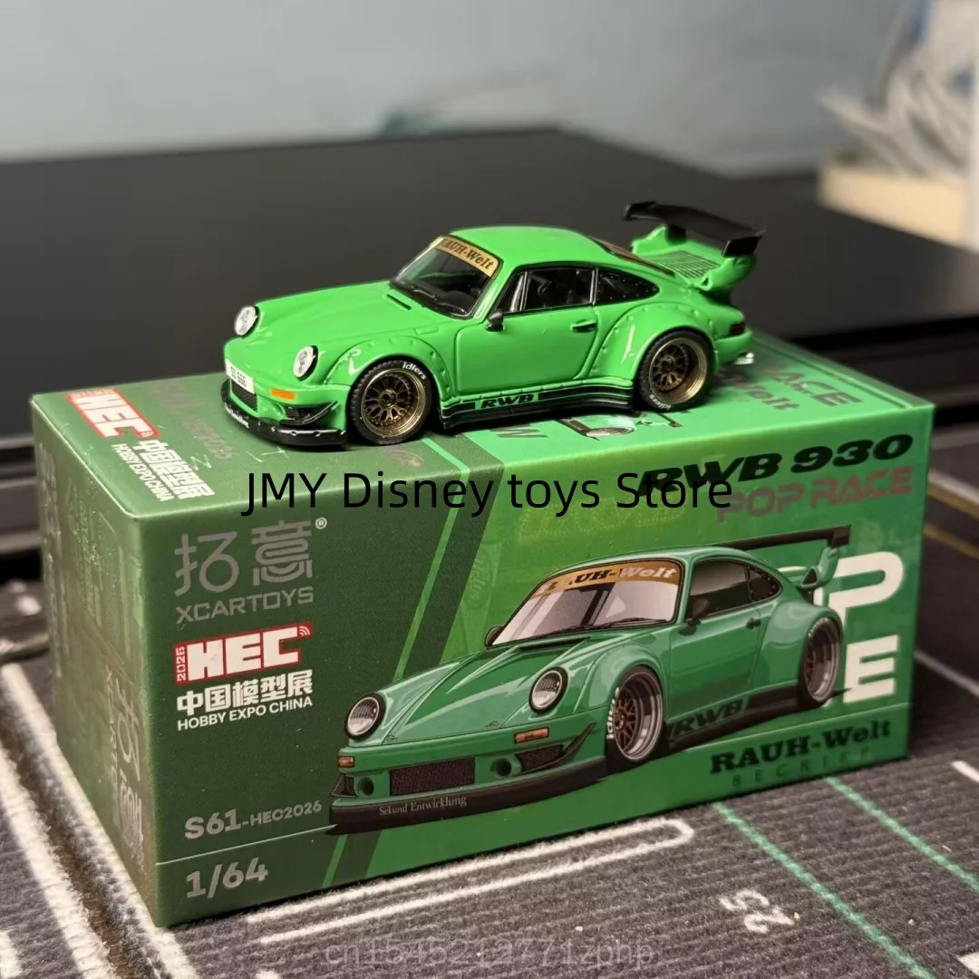 1/64 Porsche Rwb 930 In Stock Pop Race Xcartoys Diecast Model Car Rauh Welt Begriff Hec China Expo Edition Gifts For Collectors