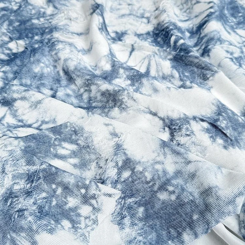 Tecido Tricotado Elástico Perf - Sewing Tie Dye avaliação e preço