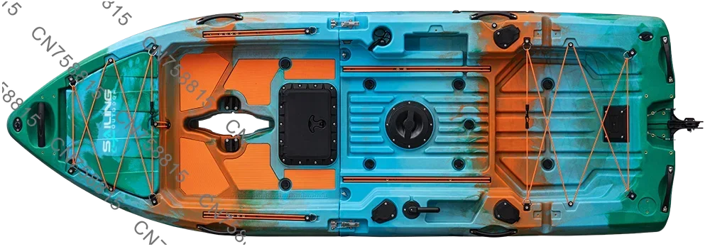 

Водонепроницаемый весловой каяк для 2-х человек, подходит для рыбалки и занятий спортом на открытом воздухе, включая катание на лодках, серфинг и туризм.