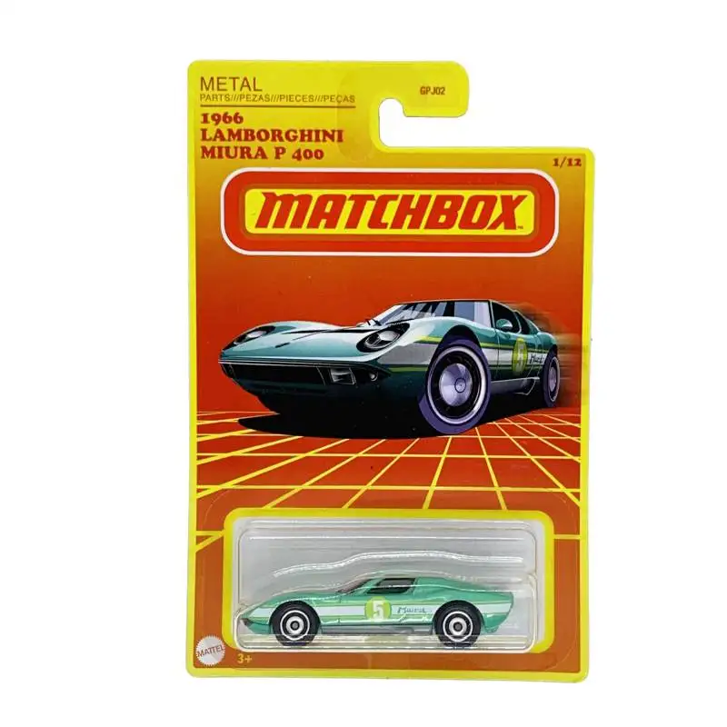 Mathcbox 1:64  Ford mustang GT  911 rally Lamborghini miura stedside pickup Limited collection die-cast car