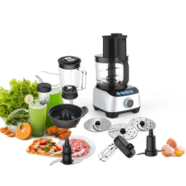 Kitchen Robot Cooker Mul Food Chopper Soy Milk Maker Slicer Hpe Laufwerk Thermomixer Blender Food Processor with Meat Grinderhot