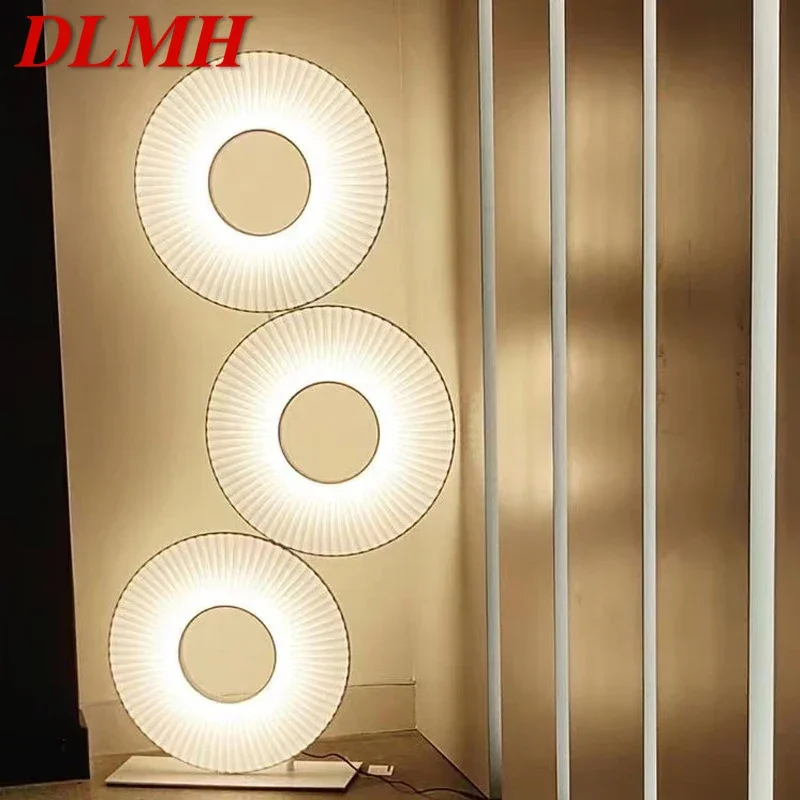 

DLMH Nordic rotundity Floor Lamps Designer Creativity Living Rooms Bedrooms Sample room Minimalist art Lighting Fixtures