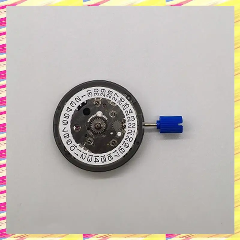 

ABJJ NH34 High-Precision Watch Movement NH34 GMT Function Calendar 3O'clock Automatic Movement Mechanism Replacement White Calen