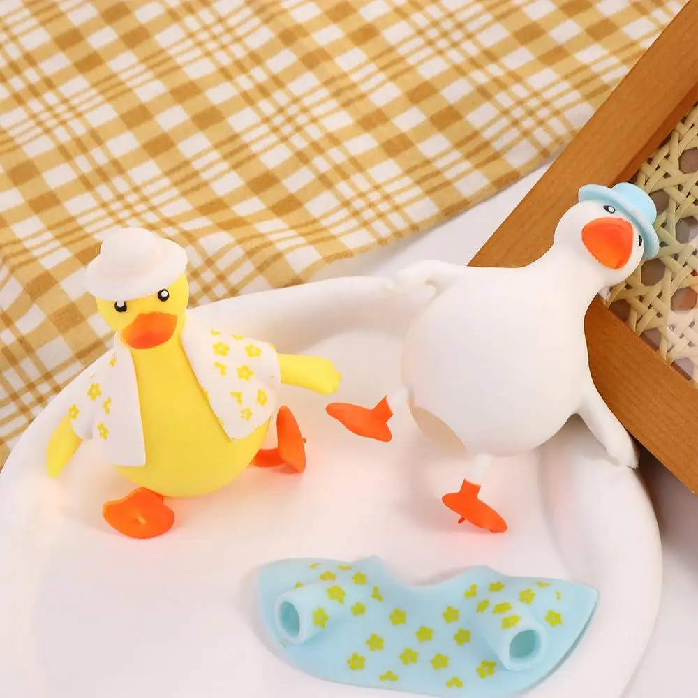 

Duck Shape Slow Rising Squeeze Toy Cartoon Animal Slow Rebound Toy Tpr Anti-stress Stress Relief Toy Birthday Gift