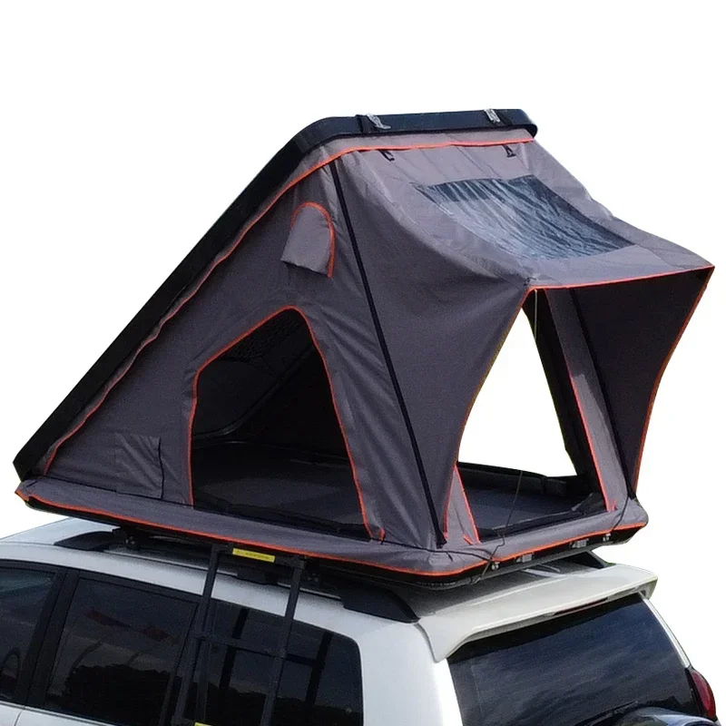 Outdoor Camping Car Rooftop Tent Suppliers ABS Pop-up Triangle   Lightweight  Top Roof