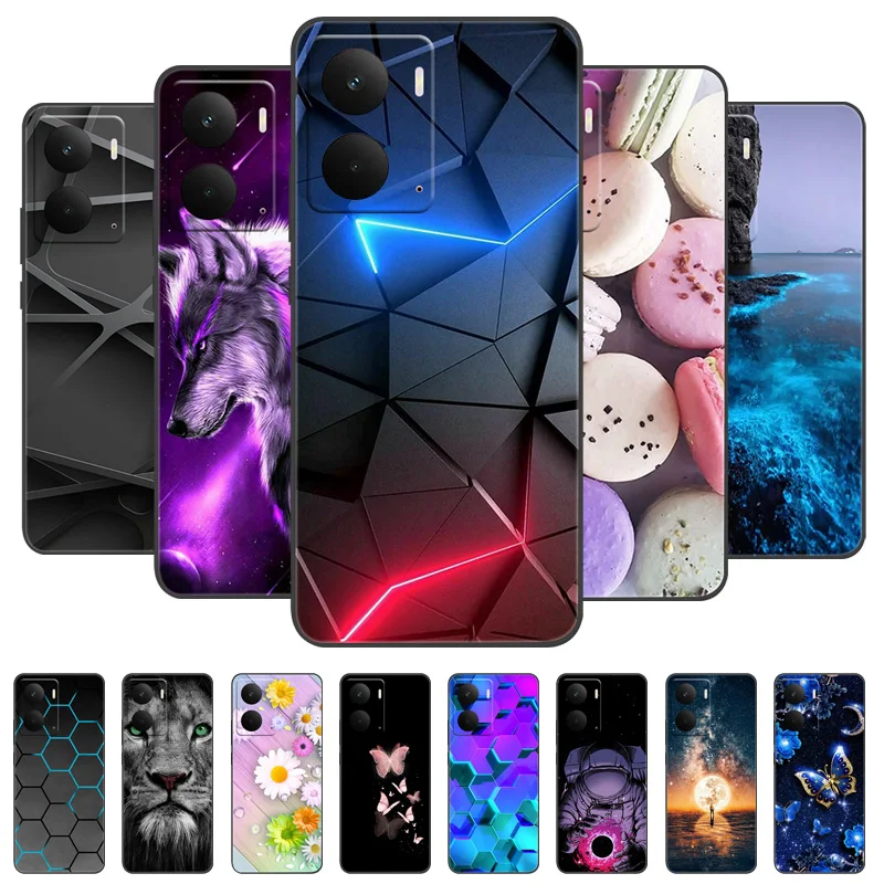 

Чехол для Realme P3 5G, чехол RealmeP3, роскошный противоударный силиконовый чехол из ТПУ с рисунком для Realme P3 5G 2025 Coque Shell