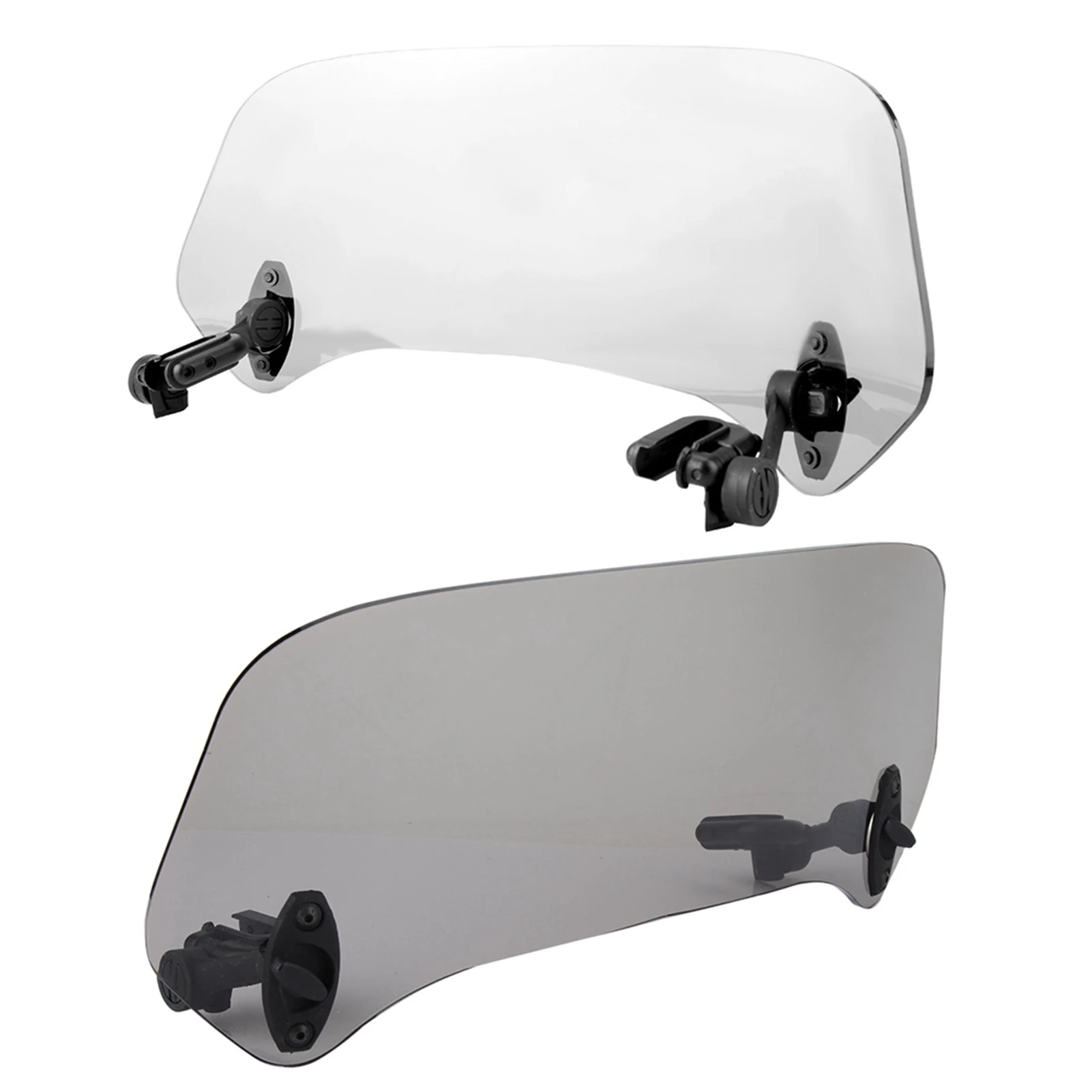 1Pcs Universal Motorcycle Modified Windscreen Windshield Installed Spoiler  Front Wind Air Deflector Modified Accessories