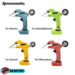 Cordless Soldering Gun Electric Soldering Iron For Makita/DEWALT/Milwaukee 18V Li-ion Battery Send Tin Gun Power Tools