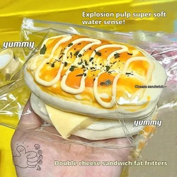 Fried Butter Dough Stick Taba Squishy Squeeze Toy 0.25kg Cheese Fried Dough Stick Mochi Toy Hand Relax Stress Release Toys Gifts