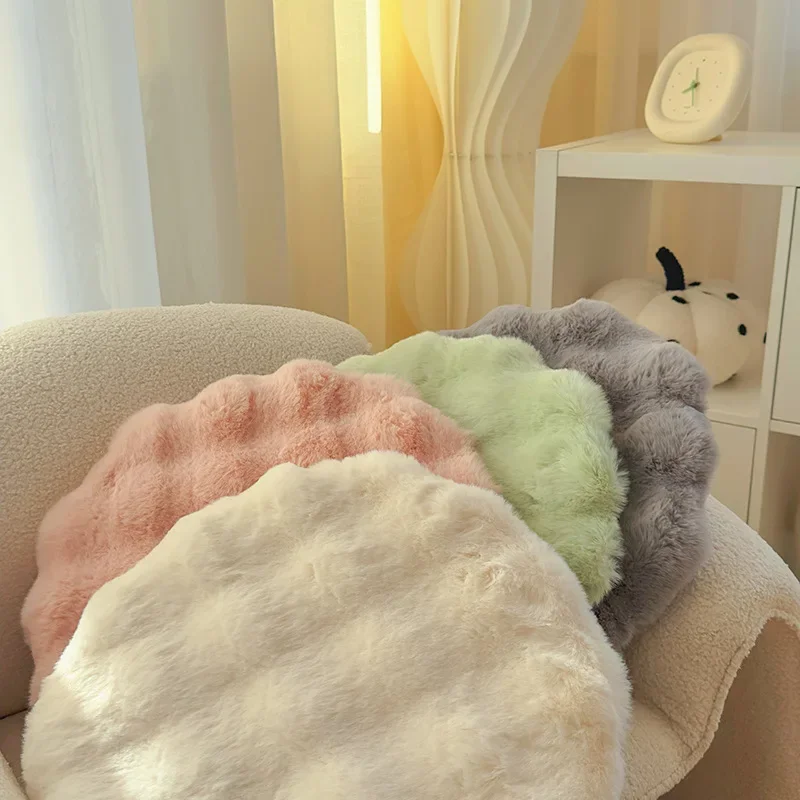 New Durable High Quality Round Cat Mat, Non-Slip Bottom Insulation Pet Cushion Pad, Washable Portable Pet Blanket