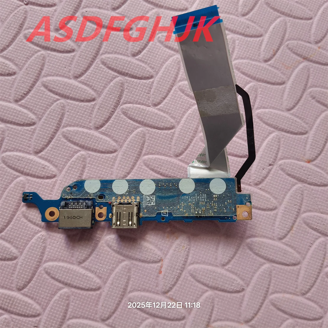 

for HP 440 445 G8 ZHAN66 14 G4 Series Laptop USB Board DAX8QAPI8D0 TEST OK