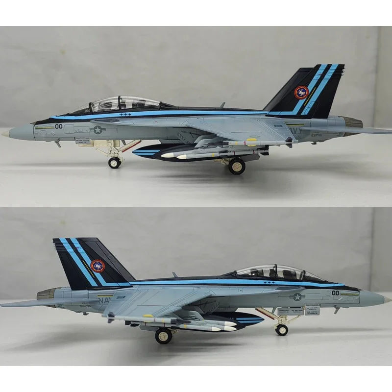 Diecast 1:72 Scale F/A-18F F18 Top Gun 2 Fighter Simulation Alloy Finished Aircraft Model Collection Gift Toys