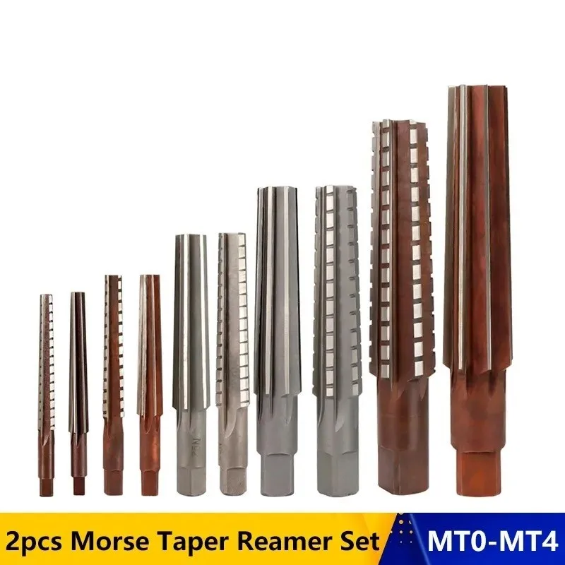 

Morse Taper Reamer Set MT0/MT1/MT2/MT3/MT4 Steel Milling Finishing Cutter Tools