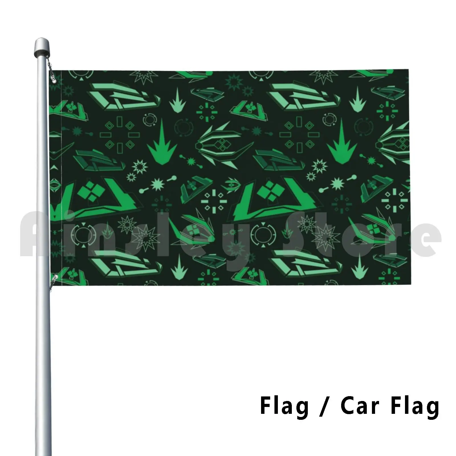 Enlightened Xmps And Shields Outdoor Decor Flag Car Flag Ingress Enlightened Ingress Enlightened Enl Jarvis Xmp Weapons