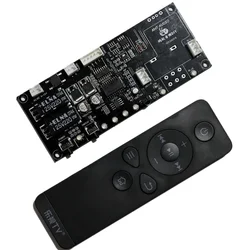 Nvarcher Volume potentiometer remote control board 4-way Audio Input Signal Selector Switching