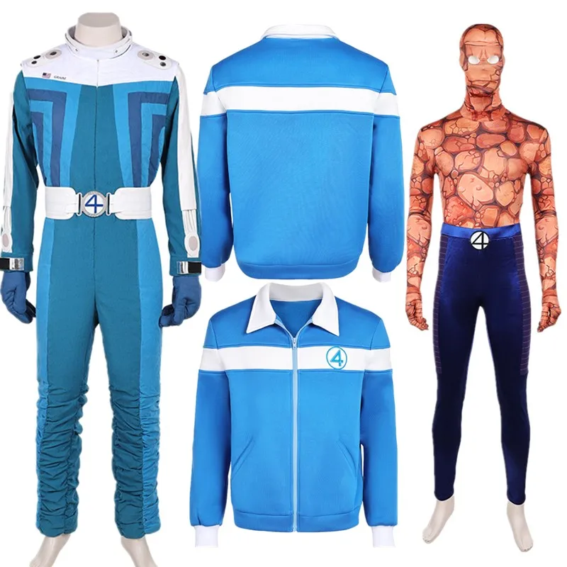 

Вещь Косплей Бен ТВ Фантазия Гримм Комбинезон Перчатки Пояс Костюм Взрослые Мужчины Пальто Наряды Хэллоуин Карнавальная Вечеринка Маскировочный Костюм