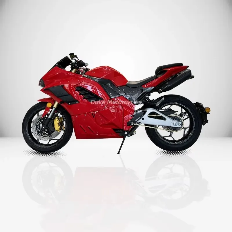 Zuimi الراقية الأزياء سوبر بارد 12000 واط دراجة نارية مع بطارية ليثيوم عالية السرعة الرياضة دراجة نارية كهربائية مع سلسلة مركزية م