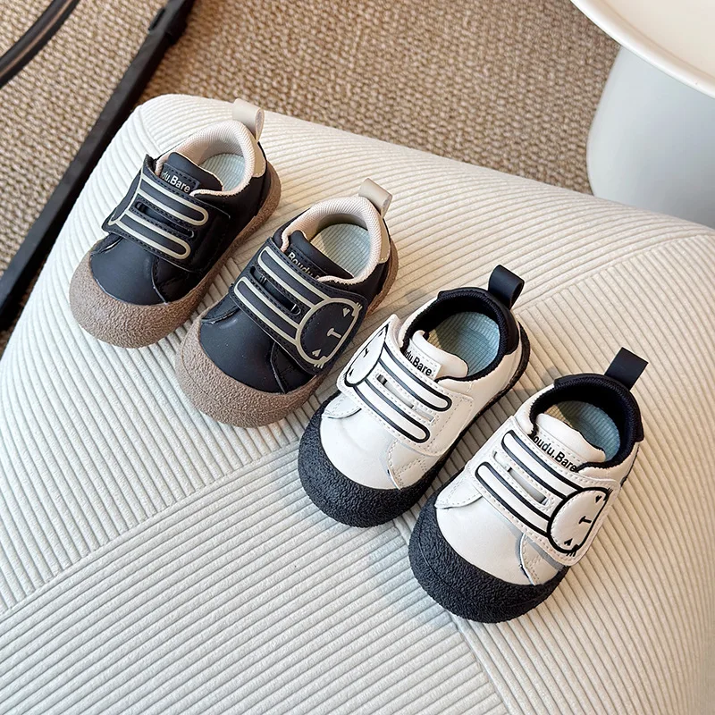 Kid Sneaker 2025Autumn New 1-3Y Girl Sneaker Cute Baby Shoe Soft Sole Walking Shoe Versatile Girl Shoe Anti Slip Kid Shoes Tênis
