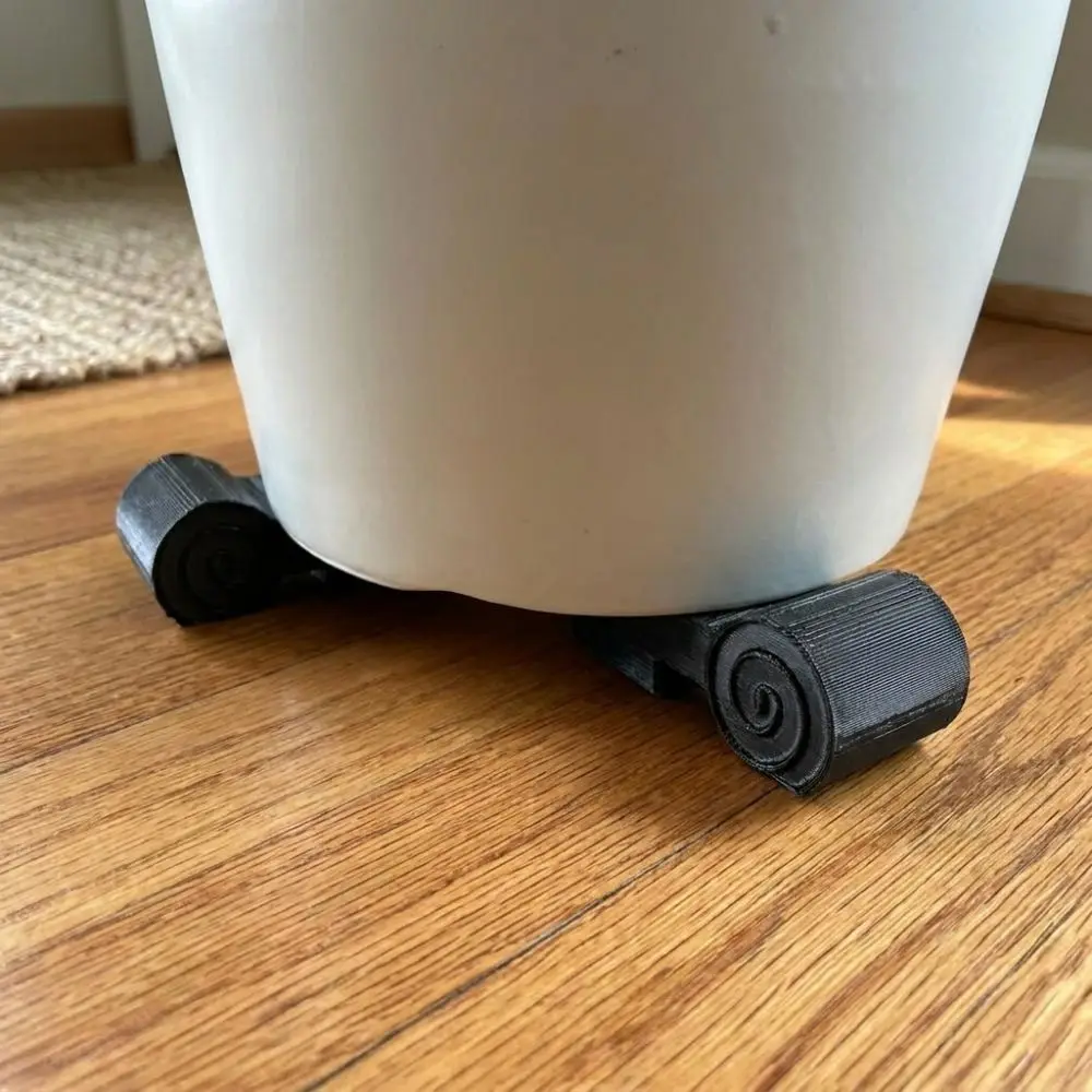 3Pcs 3D Printed Flower Pot Elevator Feet Fast Drainage Prevent Root Rot Garden Non-slip Riser Stand Waterproof Thickened Sturdy