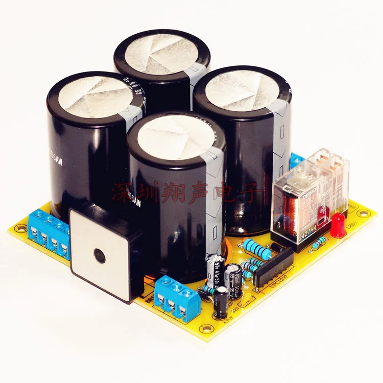 Placa de protección de altavoz amplificador, placa de potencia de filtro rectificador