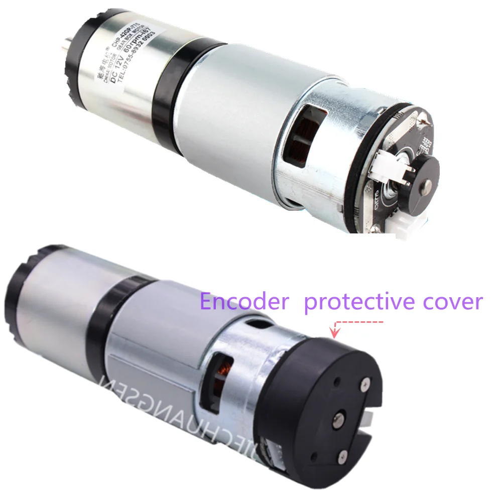 42GP775 ABHL Permanent Magnet Planetary DC Gear Motor With Encoder DC 12V 1100rpm 24V 42MM Motor