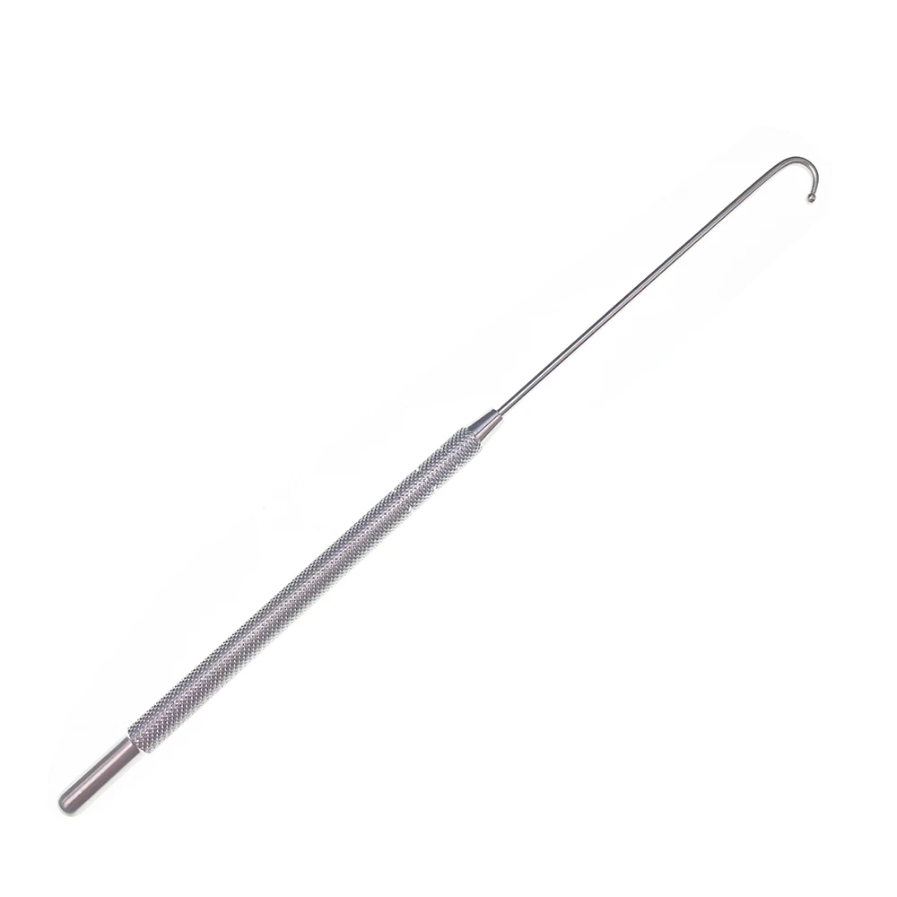 Pet Spay Snook Hook Animal Ovaries Removal Hook Vet Ovariectomy Dogs Cats Surgical Instruments Ball Type 6mm 8mm 10mm 12mm 1PCS — zdjęcie 6