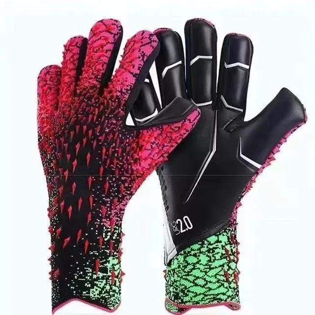 Football goalkeeper gloves, children's adult anti slip latex, thickened, wear-resistant, thickened latex