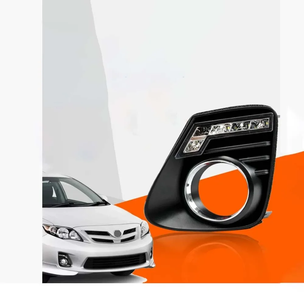 

1 комплект светодиодных противотуманных фар переднего бампера для Toyota Corolla 2010 2011 2012 2013