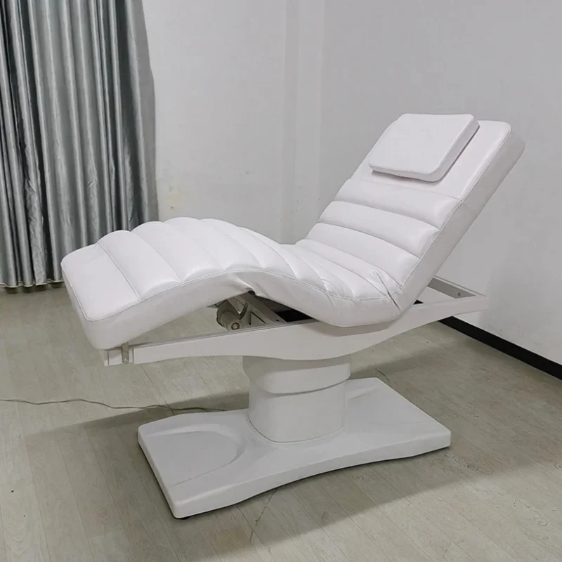 Modern White Beauty Salon Furniture 3 Motor Spa Bed Luxury Massage Table Spa Bed Sale