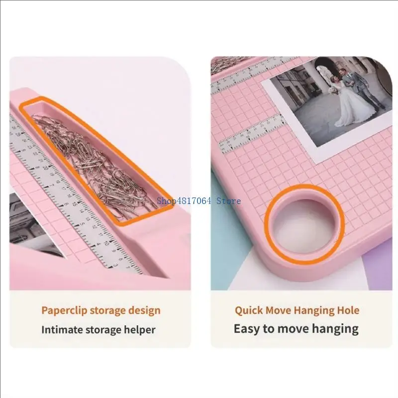T3LB Light Weight Portable Paper Cutter with Scale Multipurpose Paper Cutting Machine For Offices School and Home Use