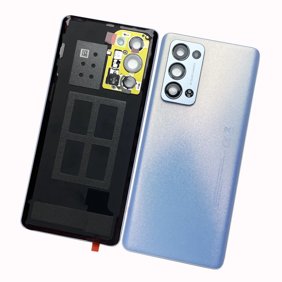 A+++ Back Glass For Oppo Reno6 Pro Snapdragon / Reno 6 Pro Plus Reno6 Pro+ CPH2247 Back Battery Cover Rear Door Case Housing