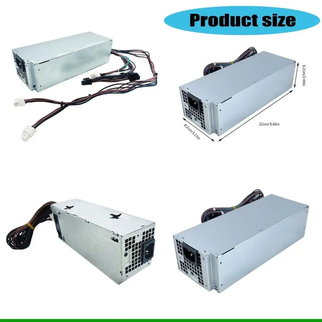 U55C 500W Desktop Power Supply with Low Noise Operation Energy Saving Design for 5090 3050MT 7060MT 7070MT 7080MT