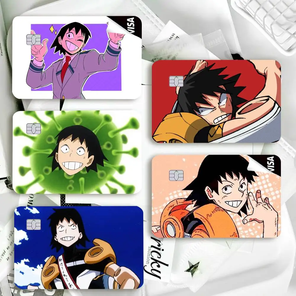 Cartoon Character Hanta Sero Waterproof Film Skin Cover Credit Card Stickers Debit Front Bank Bus Pass