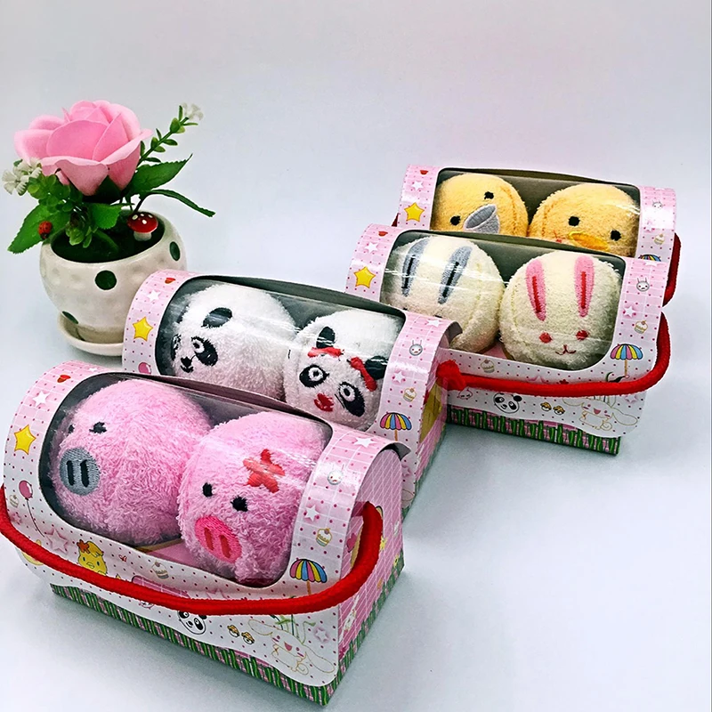 

Compressed Travel Towel Set for Couple, Panda and Pig Towel Set, Quick Drying Bath Towel Set, Fashion Embroidery, 10Sets