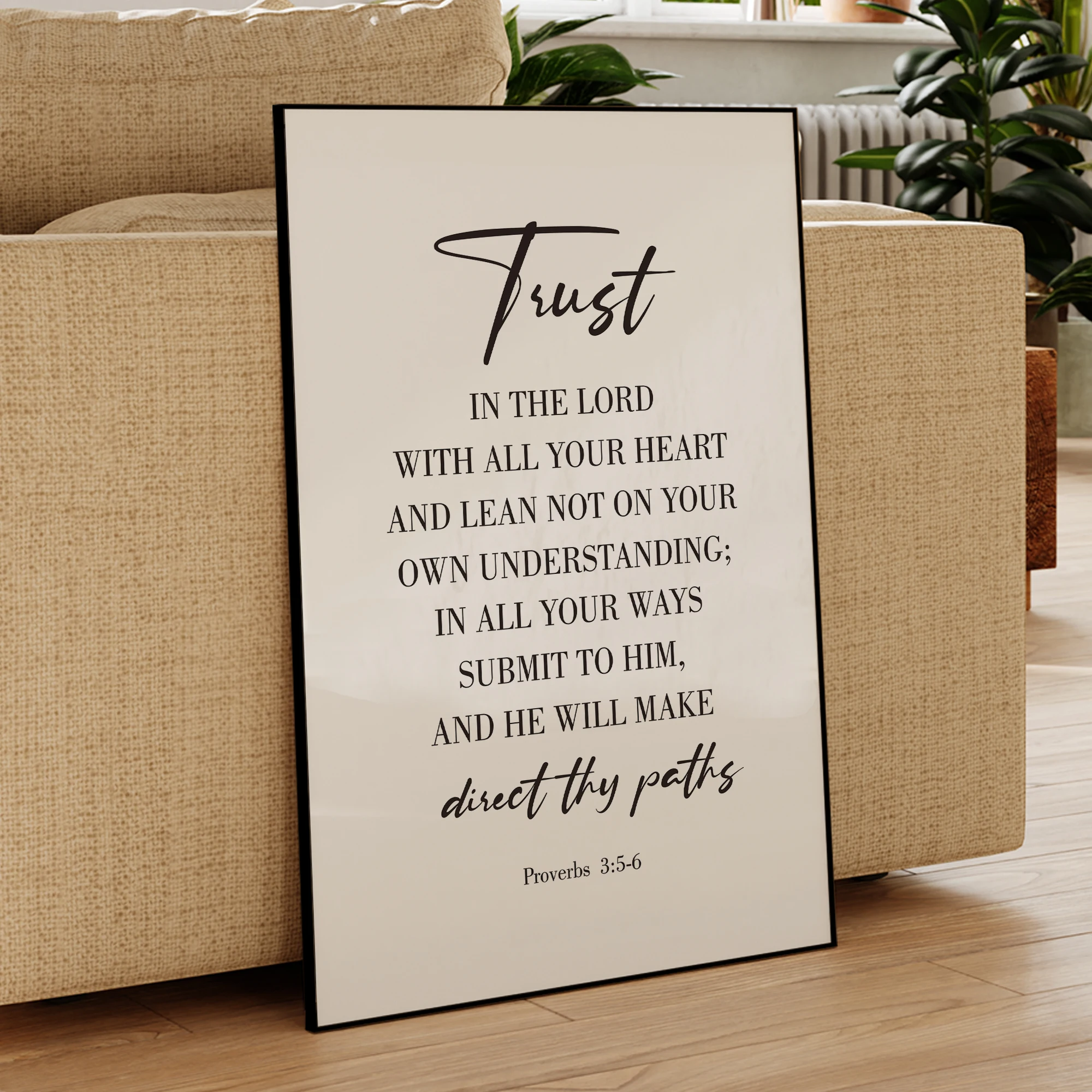 تخصيص المحتوى المسيحية الآية جدار الفن يطبع قماش اللوحة المشارك صورة لغرفة المعيشة ديكور المنزل #3