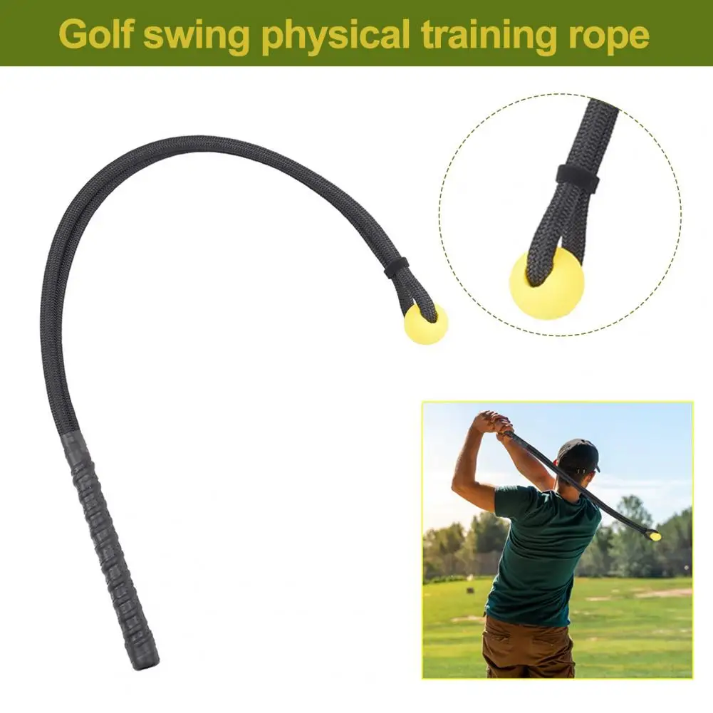 Golf Swing Trainer Golf Fitness Rope Golf Swing Practice Rope for Beginner Warm-up Exercise Assistance for Enthusiasts for Swing