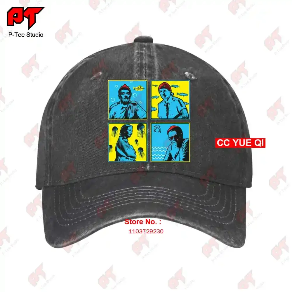 Life Aquatic Steve Zissou Bill Murray Baseball Caps Truck Cap TDVH