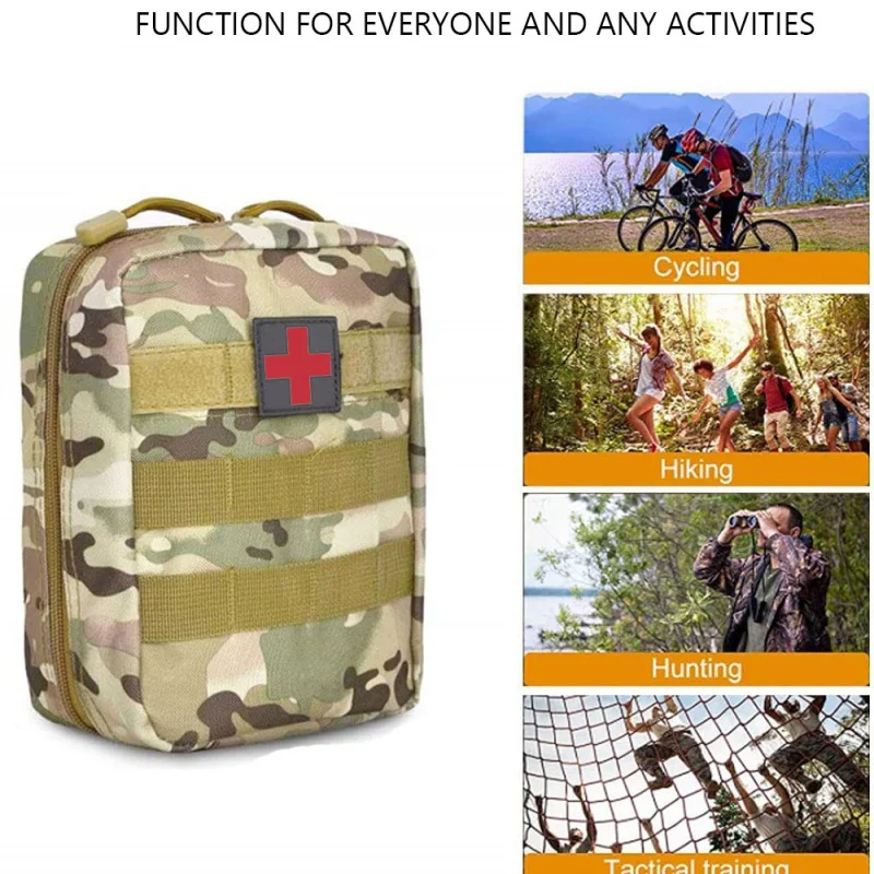 1Pc Tactical First Aid Kits Medical Bag Emergency Outdoor Army Hunting Car Emergency Camping Survival Tool Military Pouch